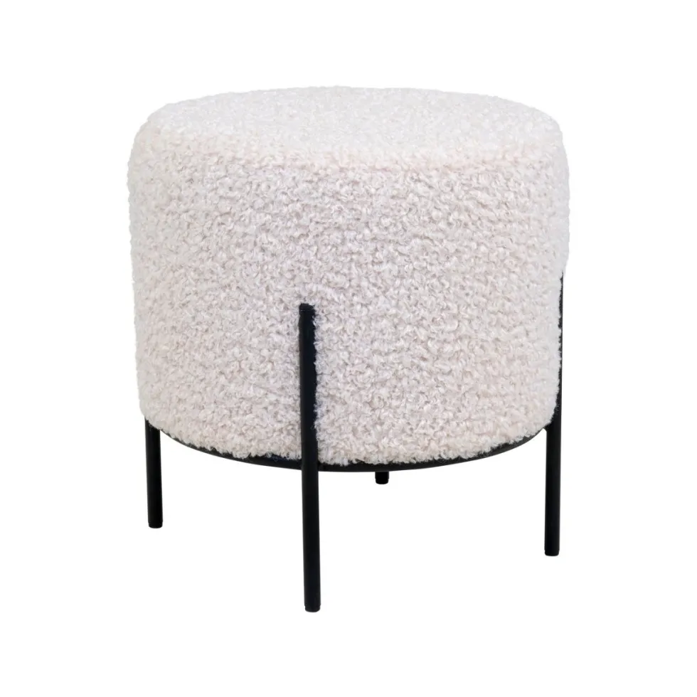 Alford puff hvit ø35 cm