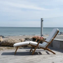 Arrecife solstol natur/hvit 197 cm