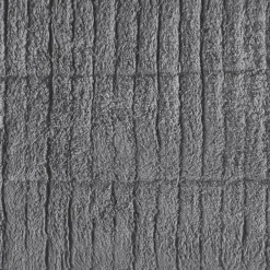 Baderomsmatte Tiles grå i bomull 80 x 50 cm
