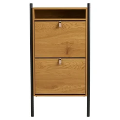 Barco skoskap eik 62x26x118 cm