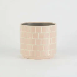 Blomsterpotte mosaikk blush ø 10,5 cm