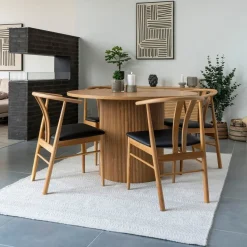 Boavista spisebord natur ø120 cm