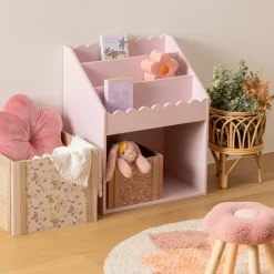 Bokhylle for barn Antea rosa 48 x 32 x 60 cm