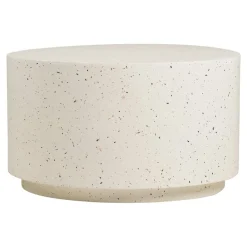 Bonn sofabord fiberclay terrazzo-look ø70 cm