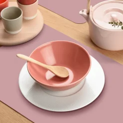 Bordbrikke rose 45 x 30 cm