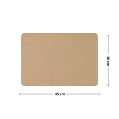 Bordbrikke taupe 45 x 30 cm