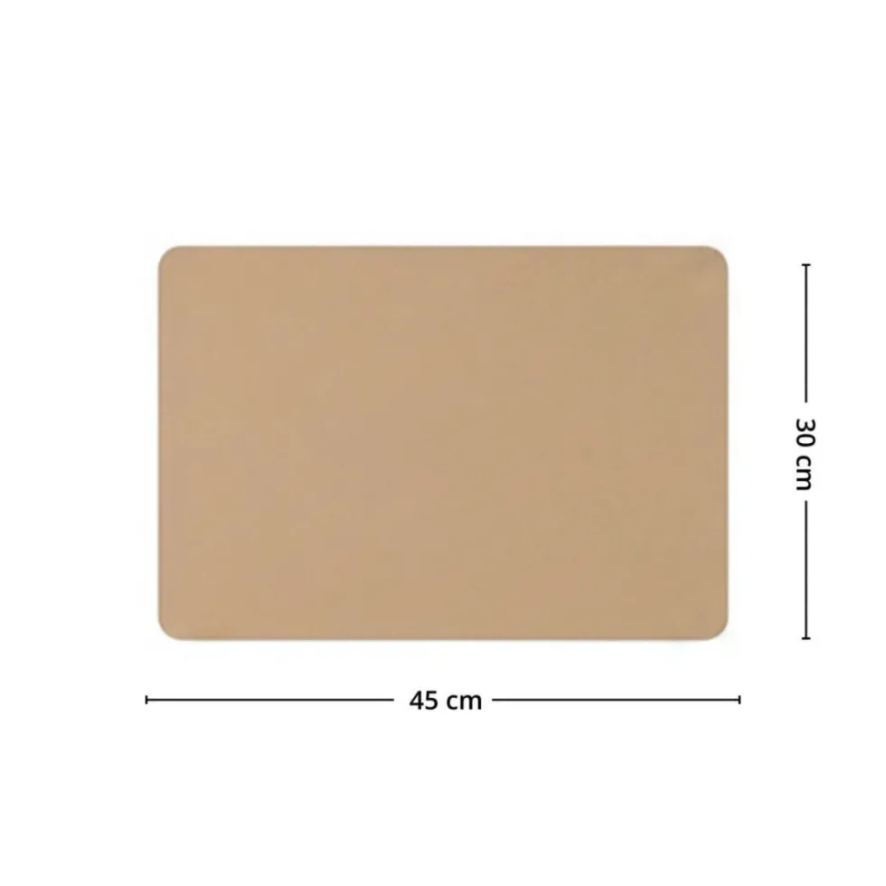 Bordbrikke taupe 45 x 30 cm
