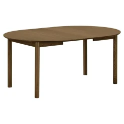 Bundaberg uttrekkbart spisebord eikefinér røkt 120-220 cm