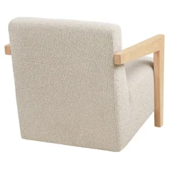 Caracas loungestol med armlener beige