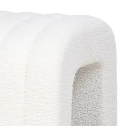 Colma puff hvit 42 x 41 x 36 cm