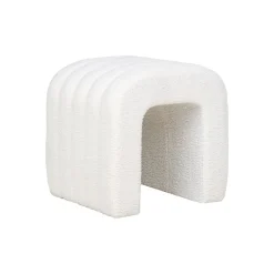 Colma puff hvit 42 x 41 x 36 cm