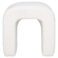 Colma puff hvit 42 x 41 x 36 cm