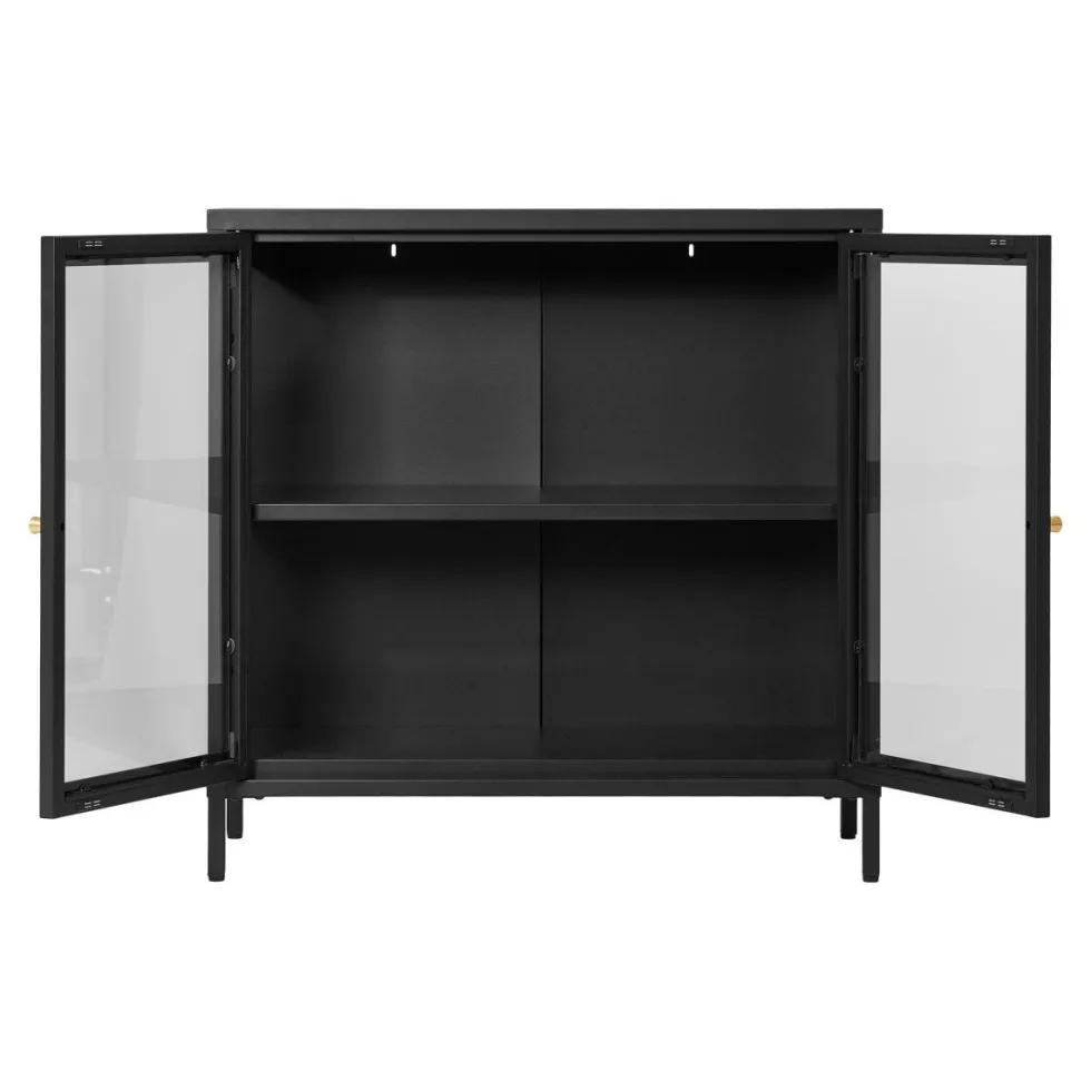 Dalby skap sort 80 x 80 cm