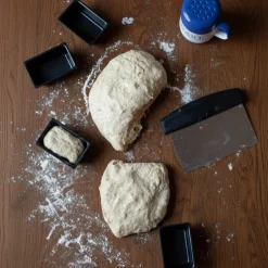 Deigskrape i rustfritt stål med måleskala 16,5 cm