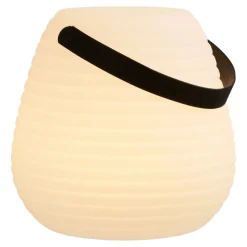 Derry LED lampe hvit 21 cm, oppladbar