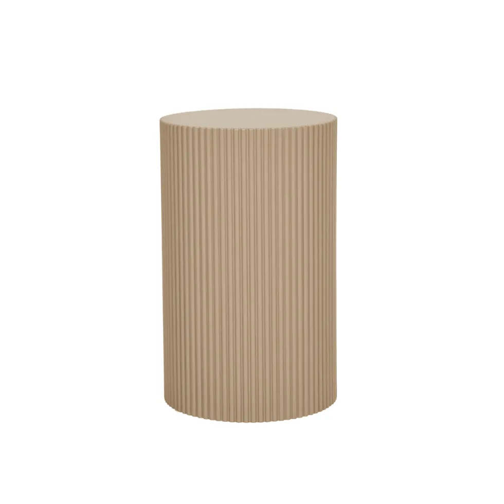 Farense sidebord mørk sand ø30 cm