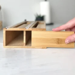 Foliedispenser, bambus
