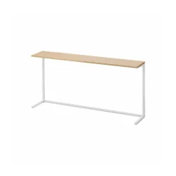 Frittstående hylle til kjøkkenbenk hvit 90 x 46,7 cm