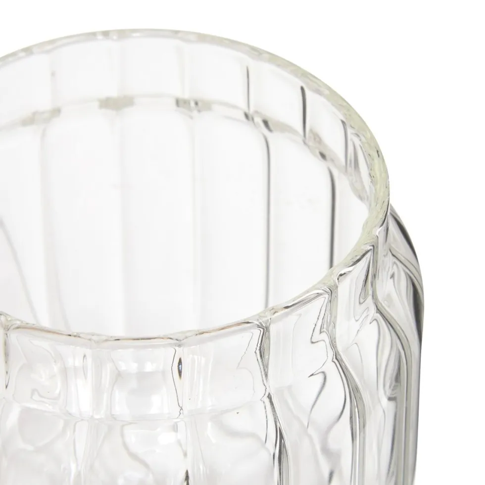 Glasskrukke med akasielokk 300 ml