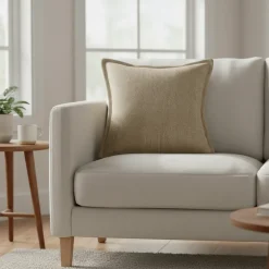Halvor Bakke Elliot putetrekk Beige 50 x 50 cm