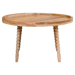 Jammu sofabord mango natur ø60 cm