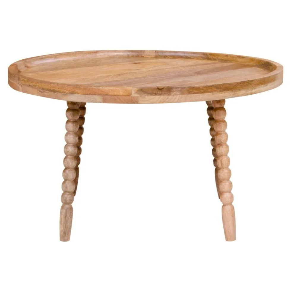 Jammu sofabord mango natur ø60 cm