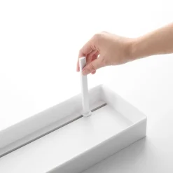 Justerbar gryte og lokkholder hvit