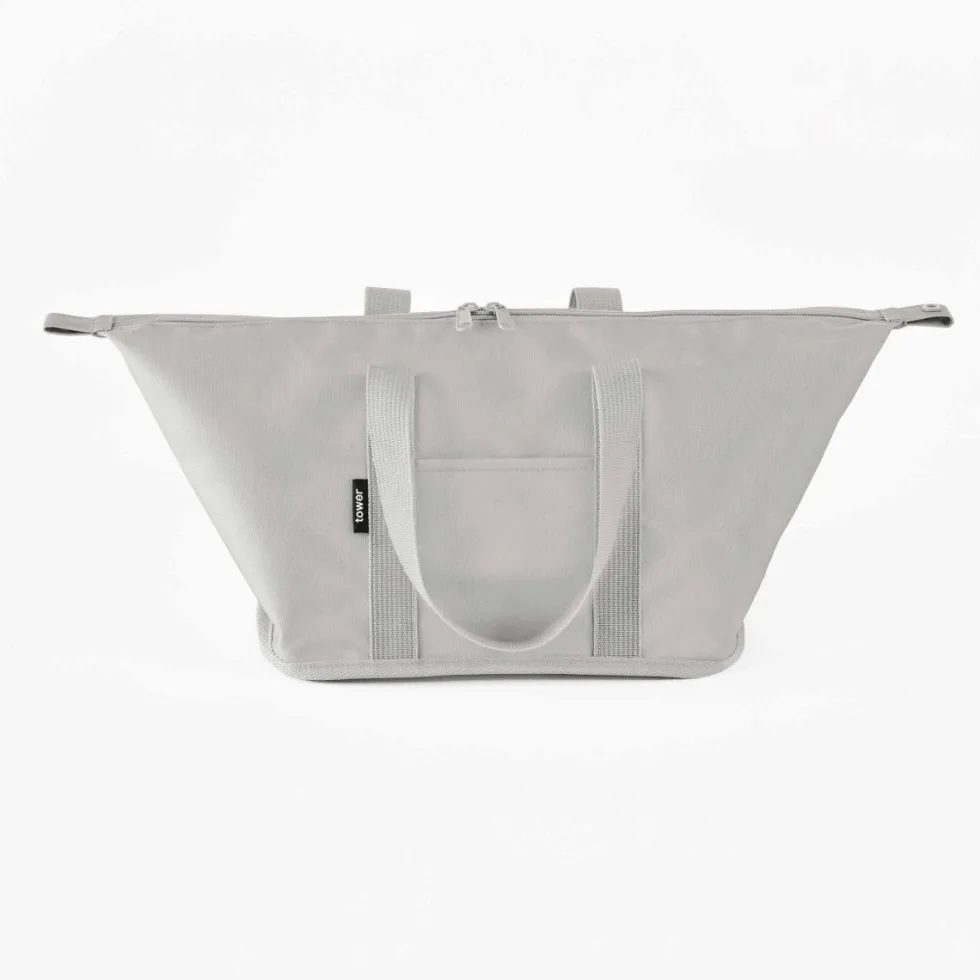 Kjølebag grå sammenleggbar 51 x 18 cm