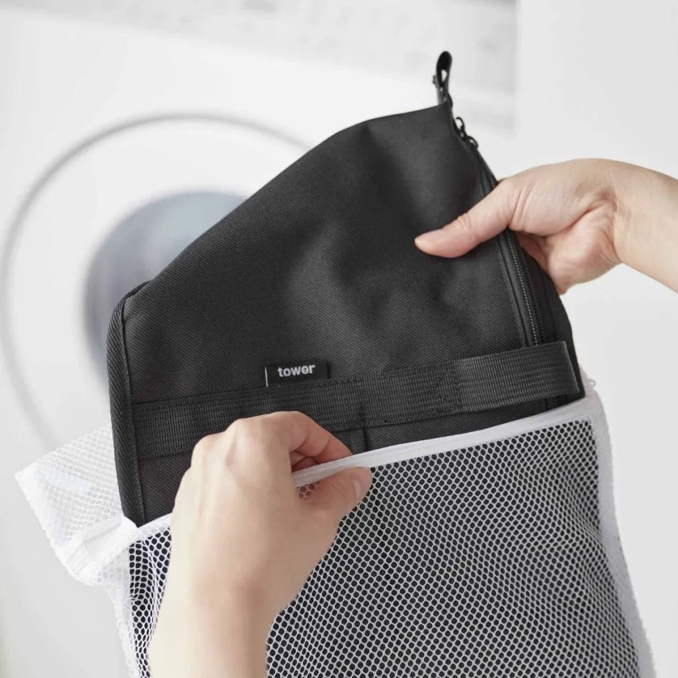 Kjølebag sort sammenleggbar 51 x 18 cm