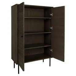 Kyoto skap smoked oak 80 x 40 x 130 cm