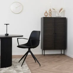 Kyoto skap smoked oak 80 x 40 x 130 cm