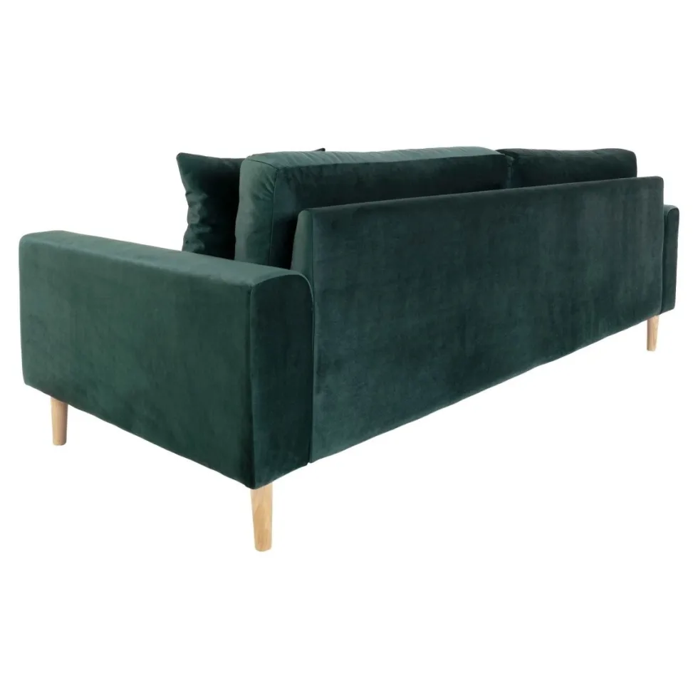 Lido 3 seters sofa mørkegrønn