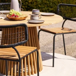 Lorca spisebord teak natur 120 cm