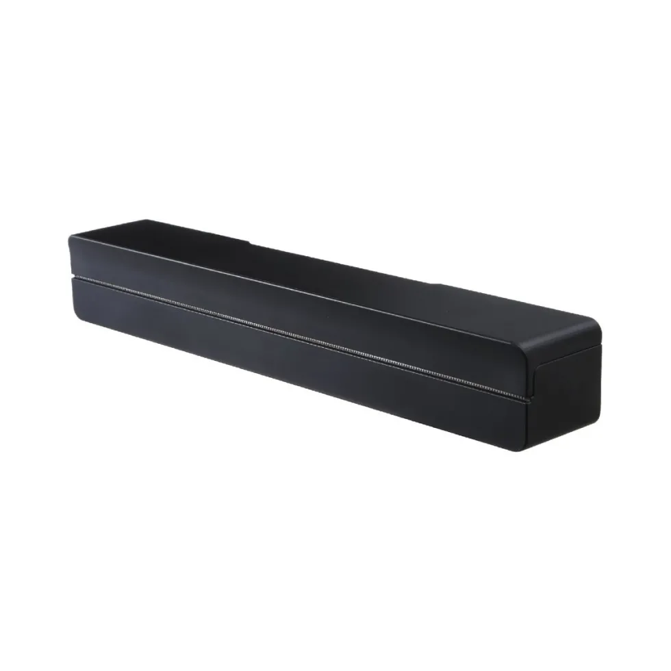Magnetisk foliedispenser sort 32,5 cm