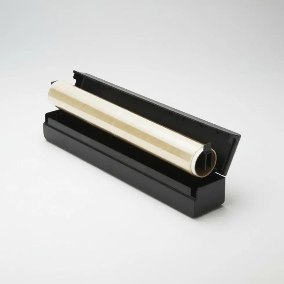 Magnetisk foliedispenser sort 32,5 cm