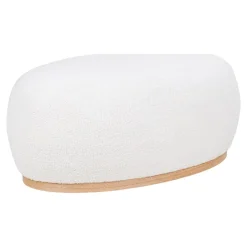 Manhatten puff hvit 54 x 88 x 36 cm
