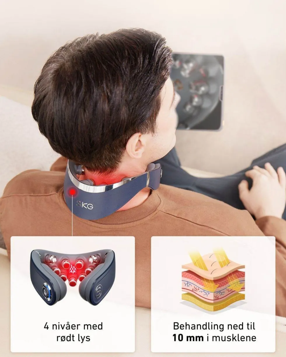 Massasjeapparat for nakke G7 Pro-Fold