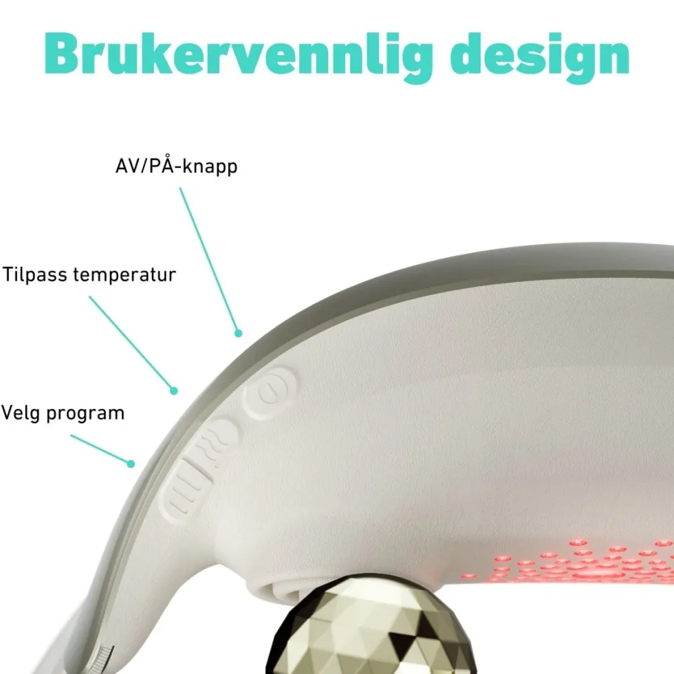 Massasjeapparat for nakke H7 Ultra Gold Edition