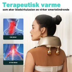 Massasjeapparat for nakke H7 Ultra Gold Edition