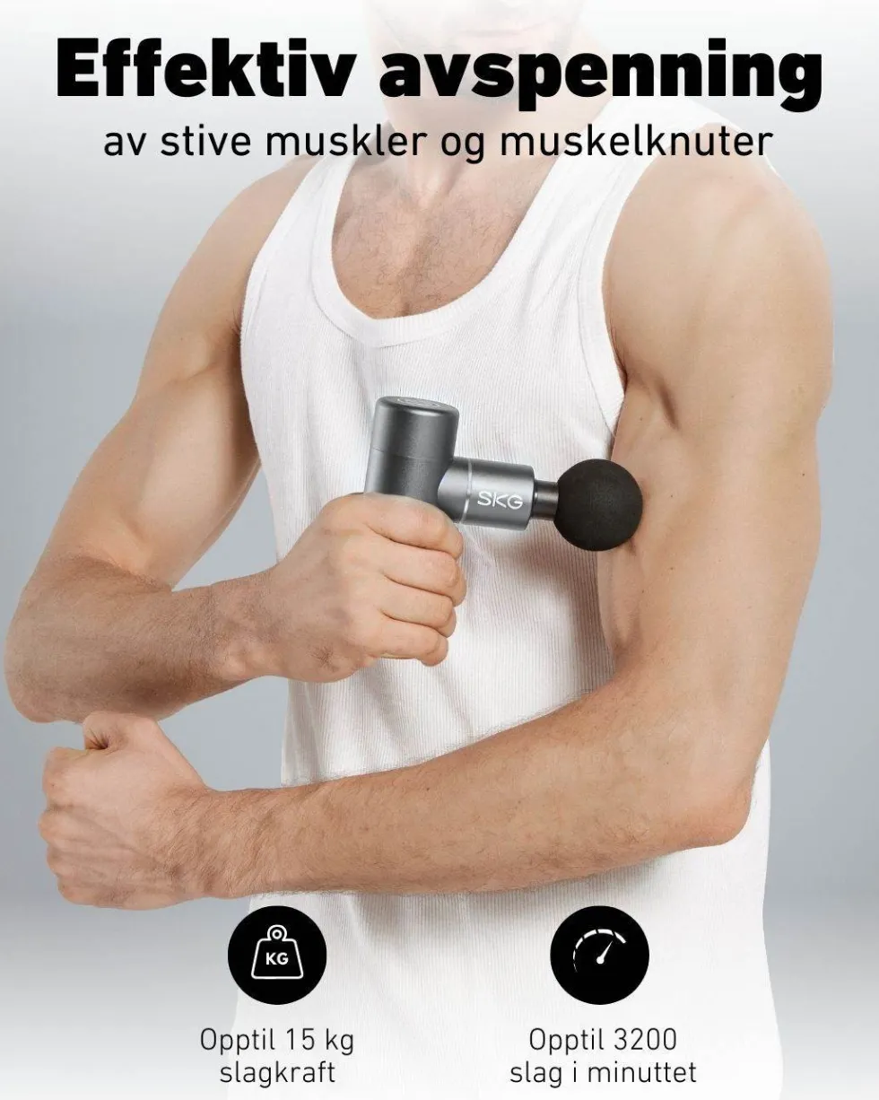 Massasjepistol F3 grå