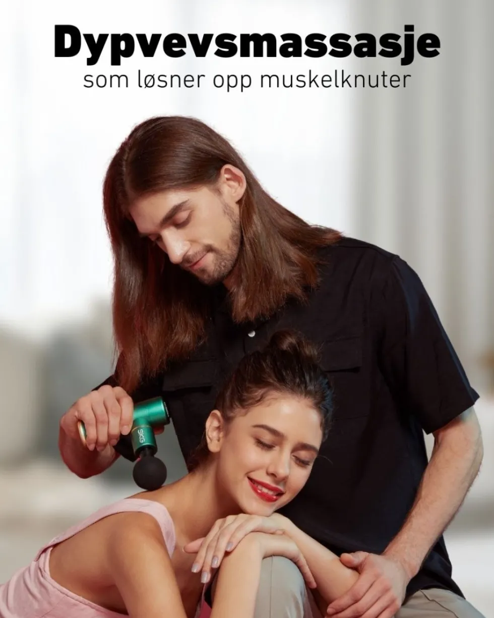 Massasjepistol F3 grønn