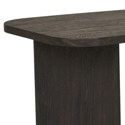 Melo sofabord mørk brun 100 x 50 x 41 cm
