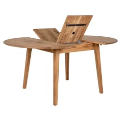 Metz spisebord natur eik 118–158 cm