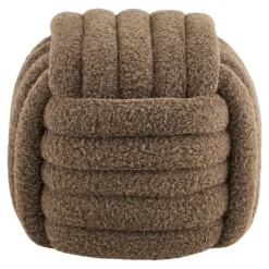 Napier puff brun ø48 cm