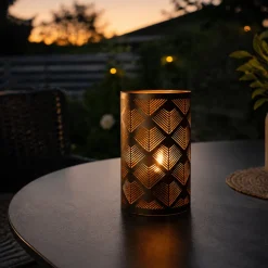 Nata LED lyslykt geo