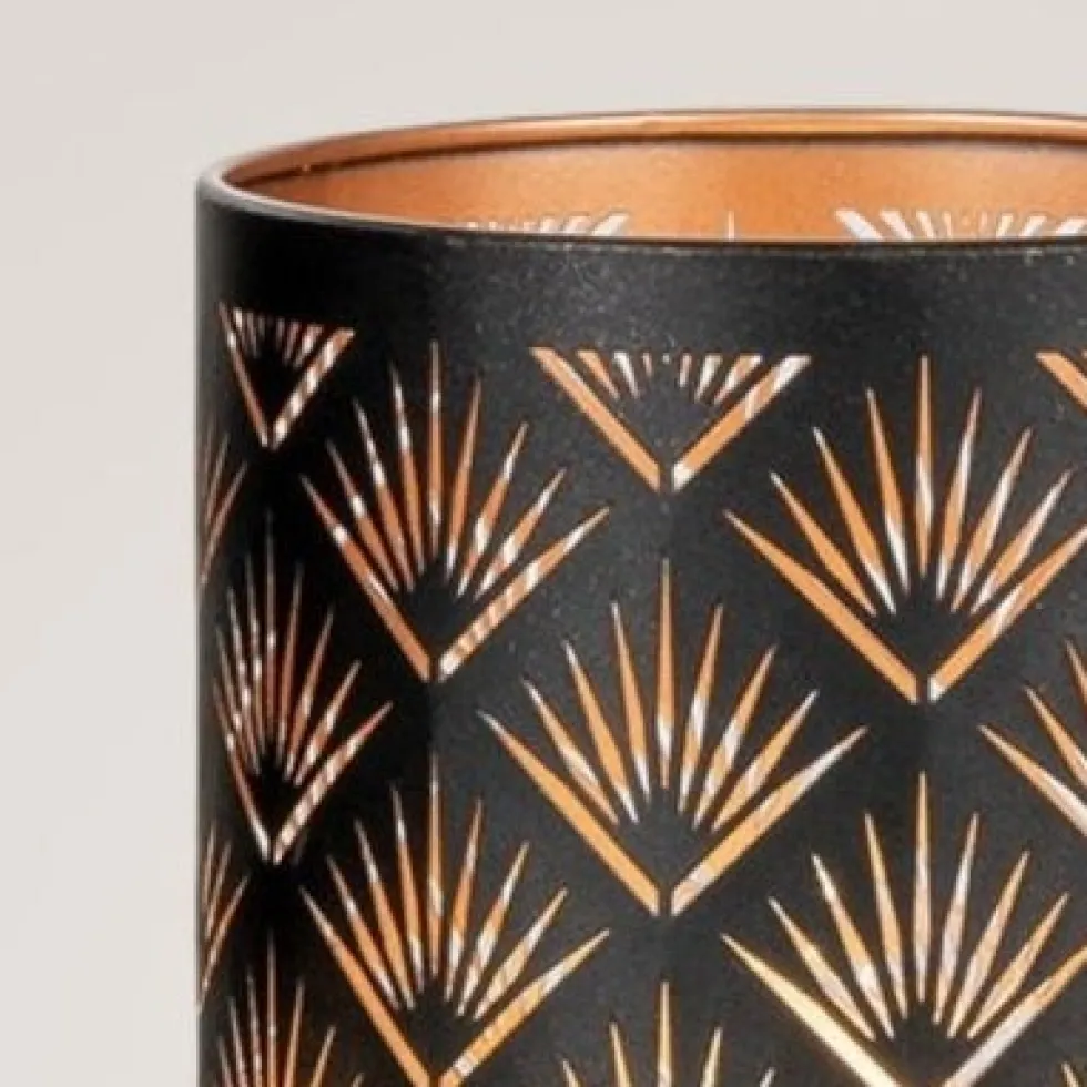 Nata LED lyslykt palme