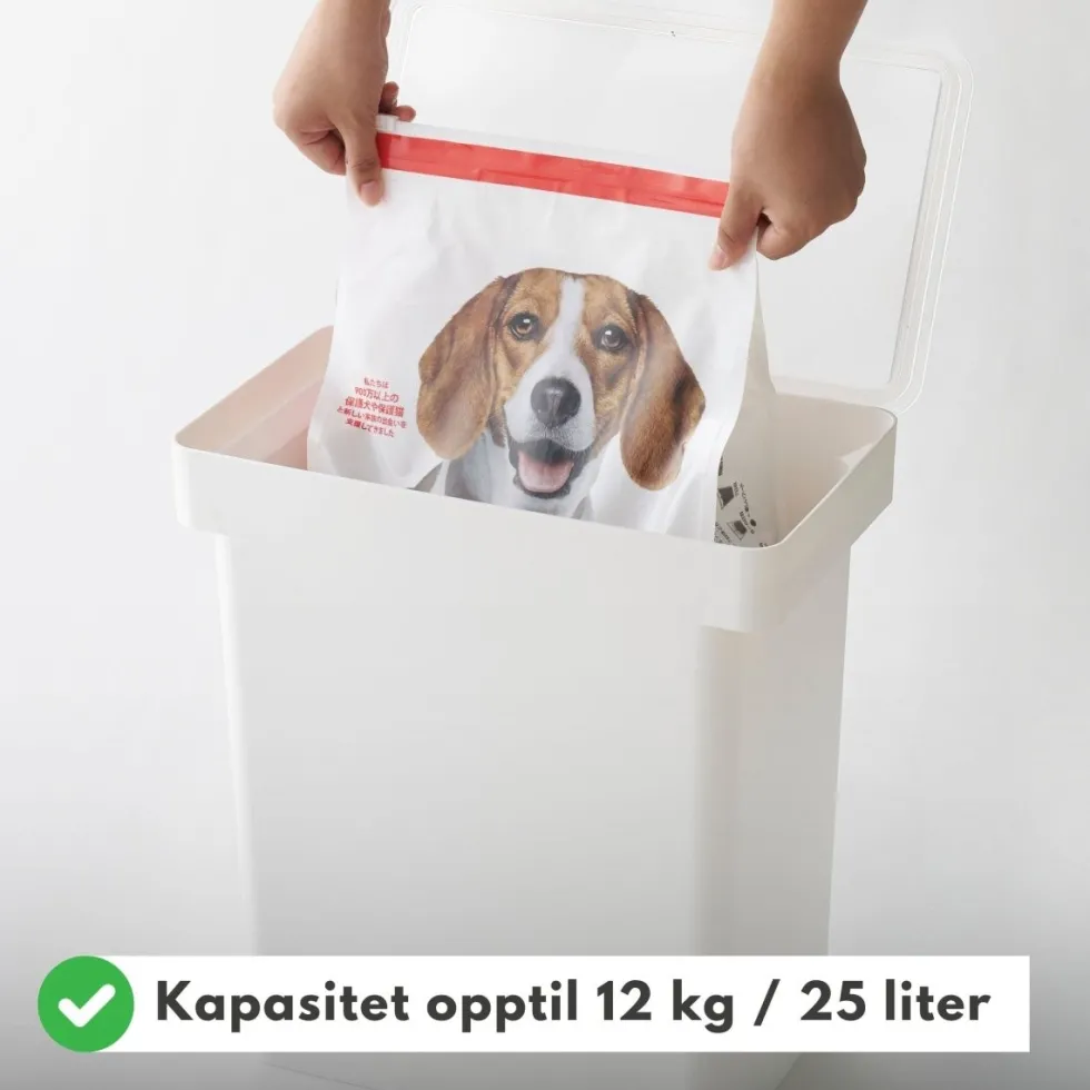 Oppbevaringsboks dyrefor hvit