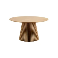 Osaka spisebord natur eikefiner ø140 cm