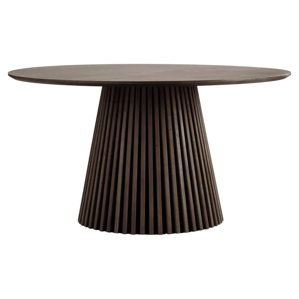 Osaka spisebord smoked oak veneer rund 140 cm