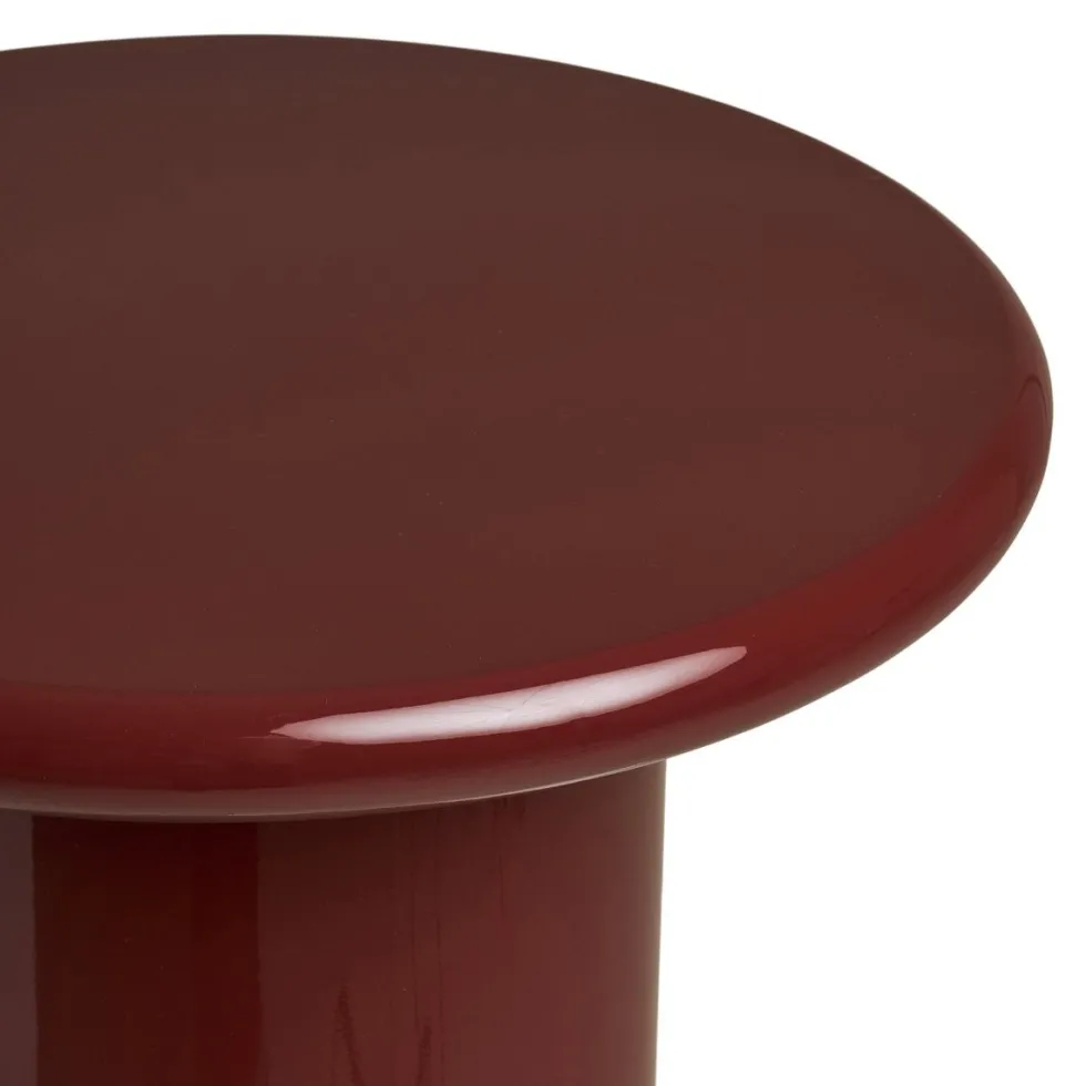 Otago sidebord bordeaux ø45 cm